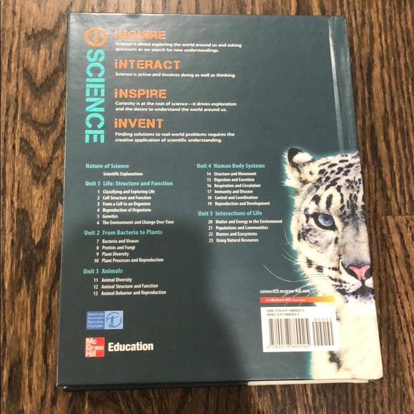 BRAND NEW Life Science Textbook - Picture 2 of 2